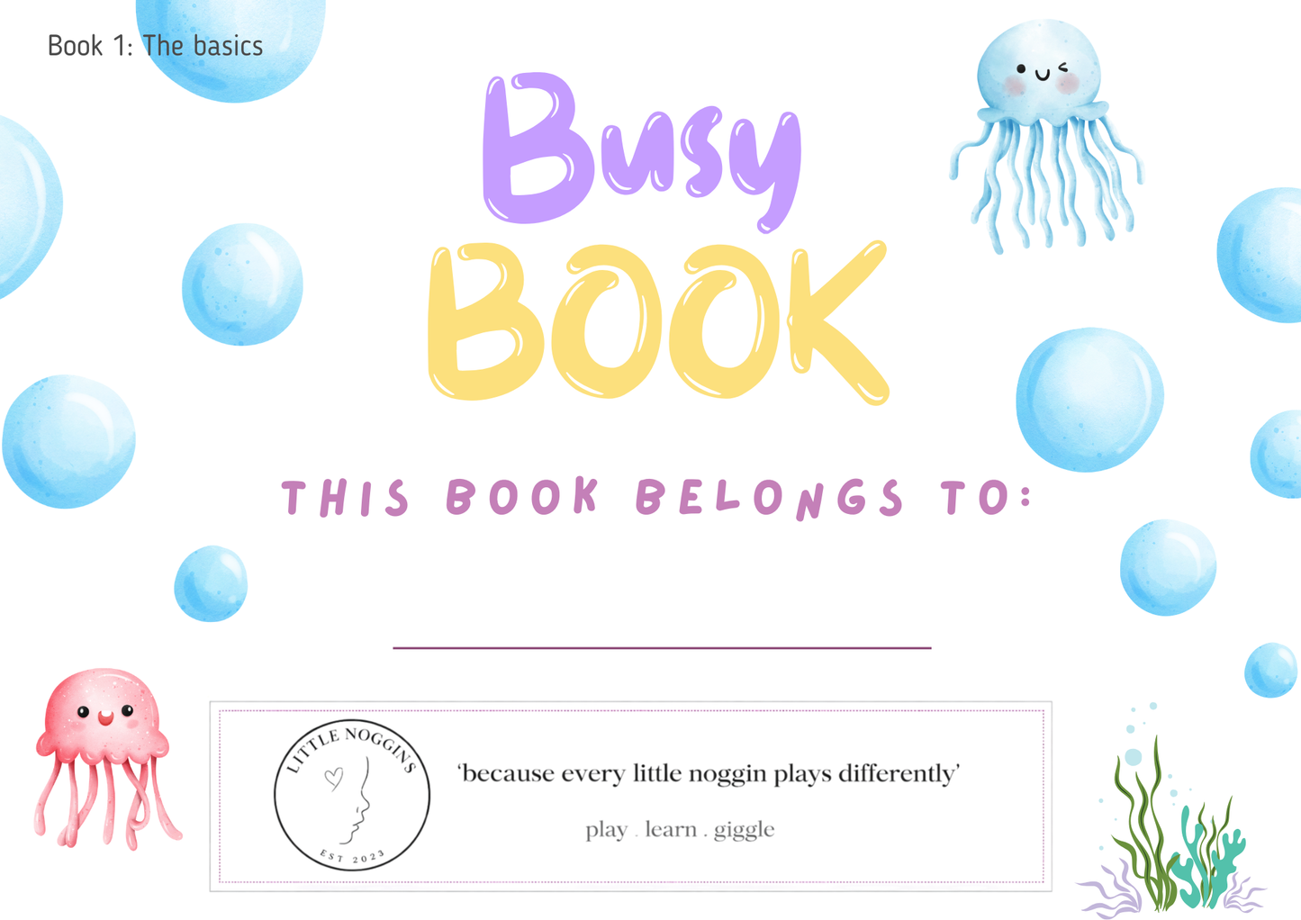 Busy Books
